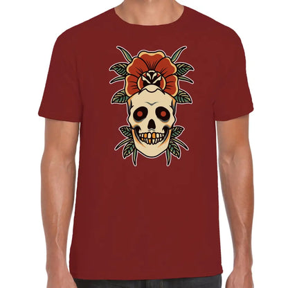 Skull Rose T-Shirt - Tshirtpark.com