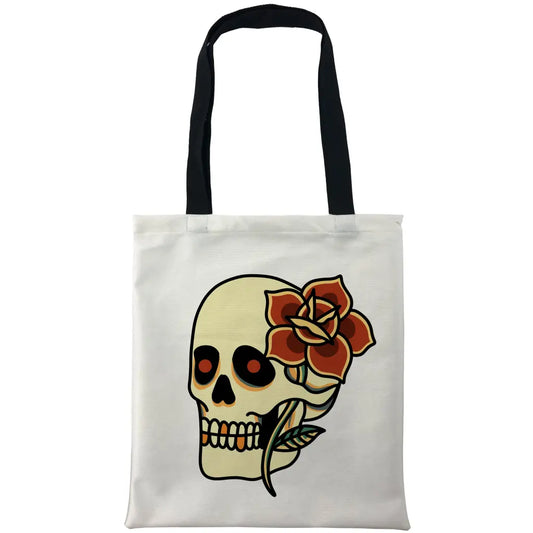 Skull Rose Tattoo Bags - Tshirtpark.com