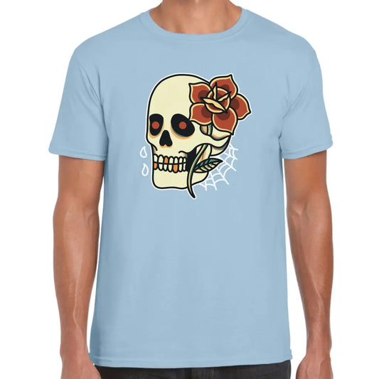 Skull Rose Tattoo T-Shirt - Tshirtpark.com