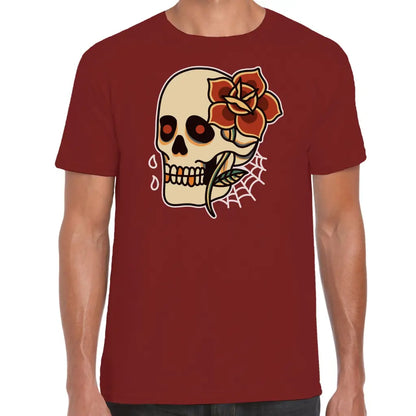 Skull Rose Tattoo T-Shirt - Tshirtpark.com