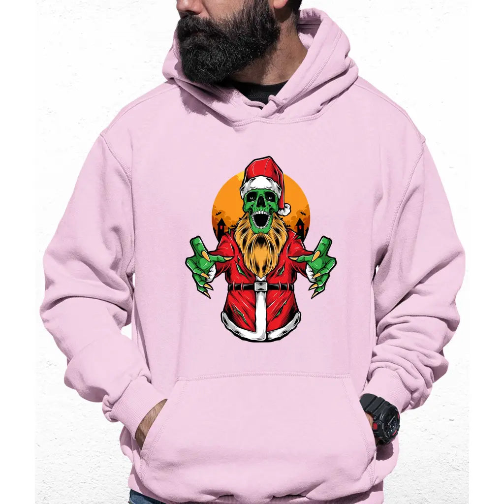 Skull Santa Colour Hoodie - Tshirtpark.com