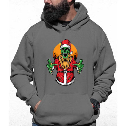 Skull Santa Colour Hoodie - Tshirtpark.com