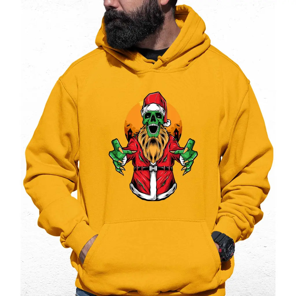 Skull Santa Colour Hoodie - Tshirtpark.com