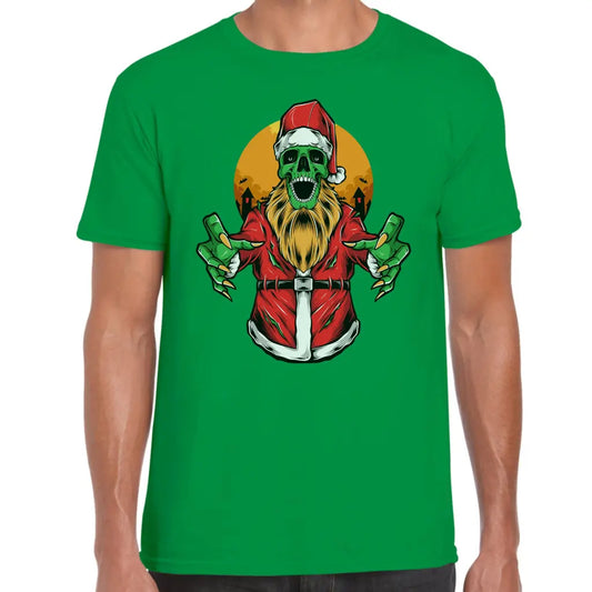 Skull Santa T-Shirt - Tshirtpark.com