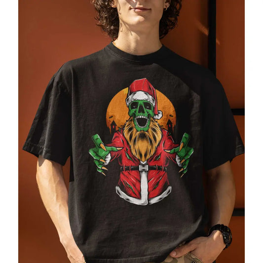 Skull Santa T-Shirt - Tshirtpark.com