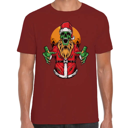 Skull Santa T-Shirt - Tshirtpark.com