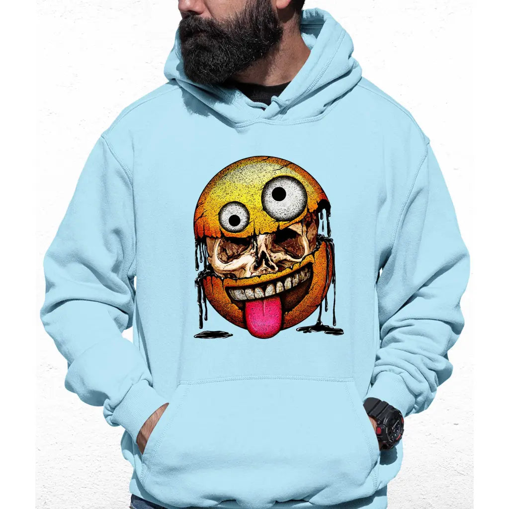 Skull Smile Colour Hoodie - Tshirtpark.com