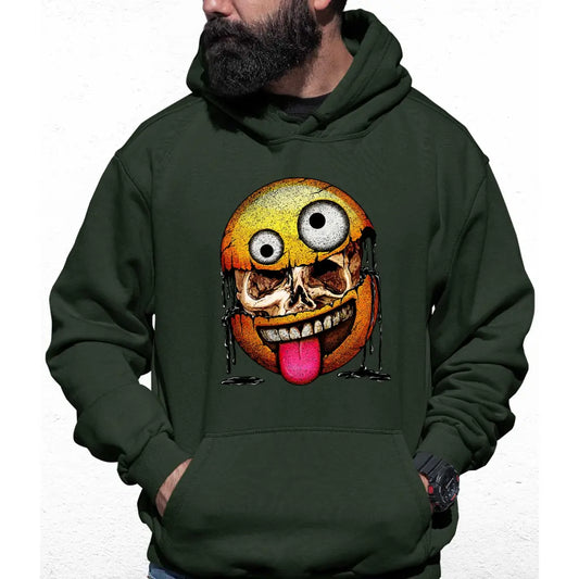 Skull Smile Colour Hoodie - Tshirtpark.com