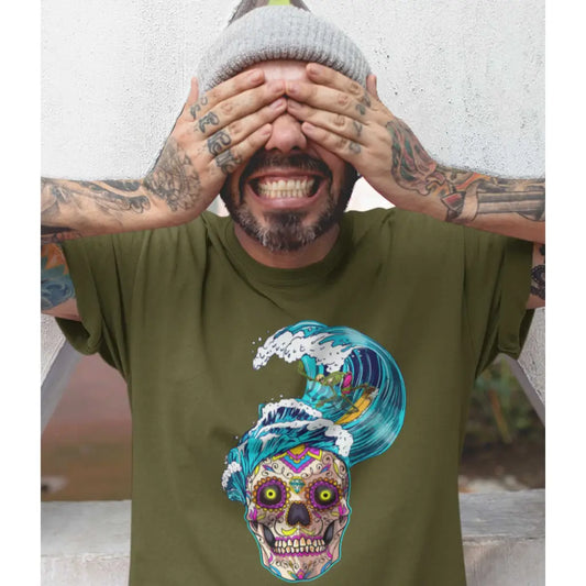 Skull Surf T-Shirt - Tshirtpark.com