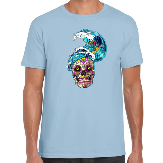 Skull Surf T-Shirt - Tshirtpark.com