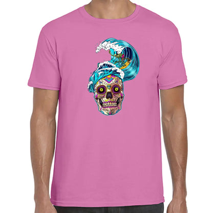 Skull Surf T-Shirt - Tshirtpark.com
