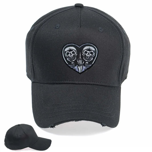 Skulls Finger Up Cap - Tshirtpark.com