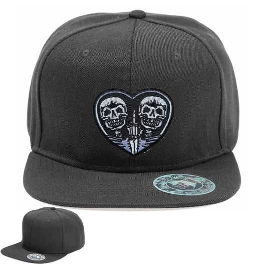 Skulls Finger Up Cap - Tshirtpark.com