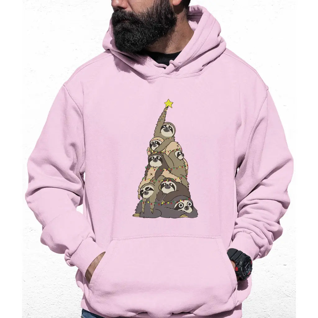 Sloth Tree Colour Hoodie - Tshirtpark.com