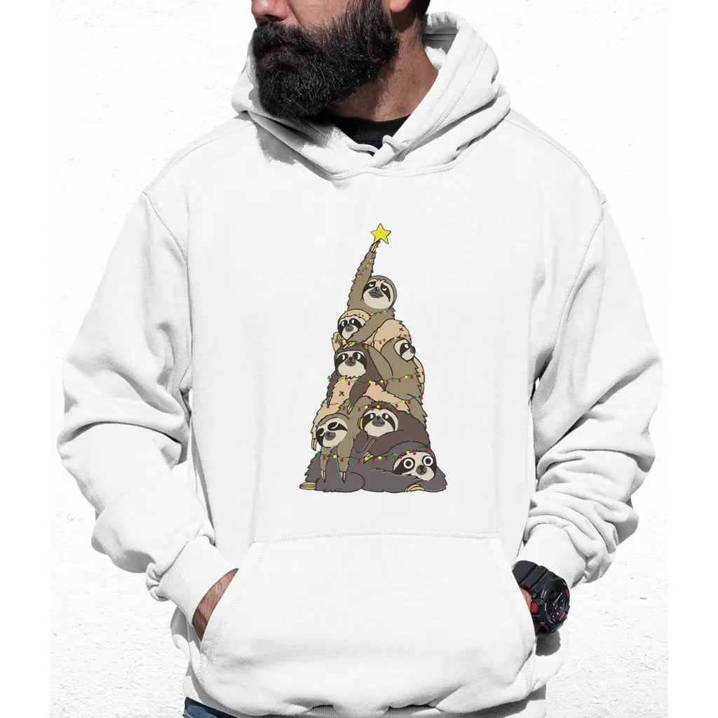 Sloth Tree Colour Hoodie - Tshirtpark.com