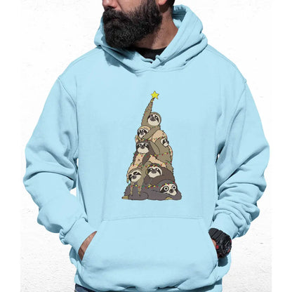 Sloth Tree Colour Hoodie - Tshirtpark.com