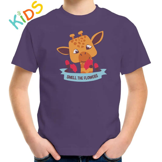 Smell The Flowers Kids T-shirt - Tshirtpark.com