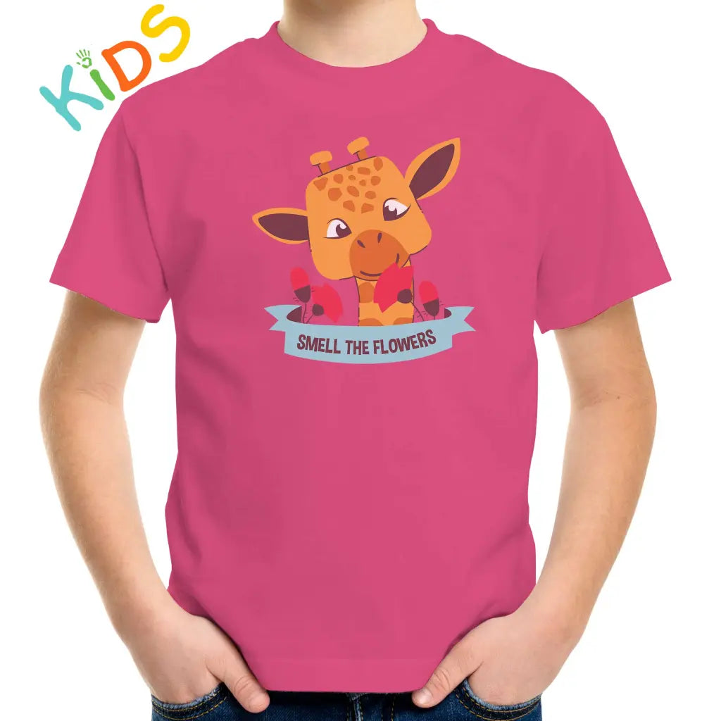 Smell The Flowers Kids T-shirt - Tshirtpark.com