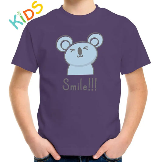 Smile Koala Kids T-shirt - Tshirtpark.com