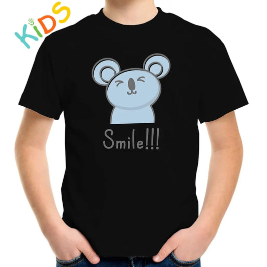 Smile Koala Kids T-shirt - Tshirtpark.com