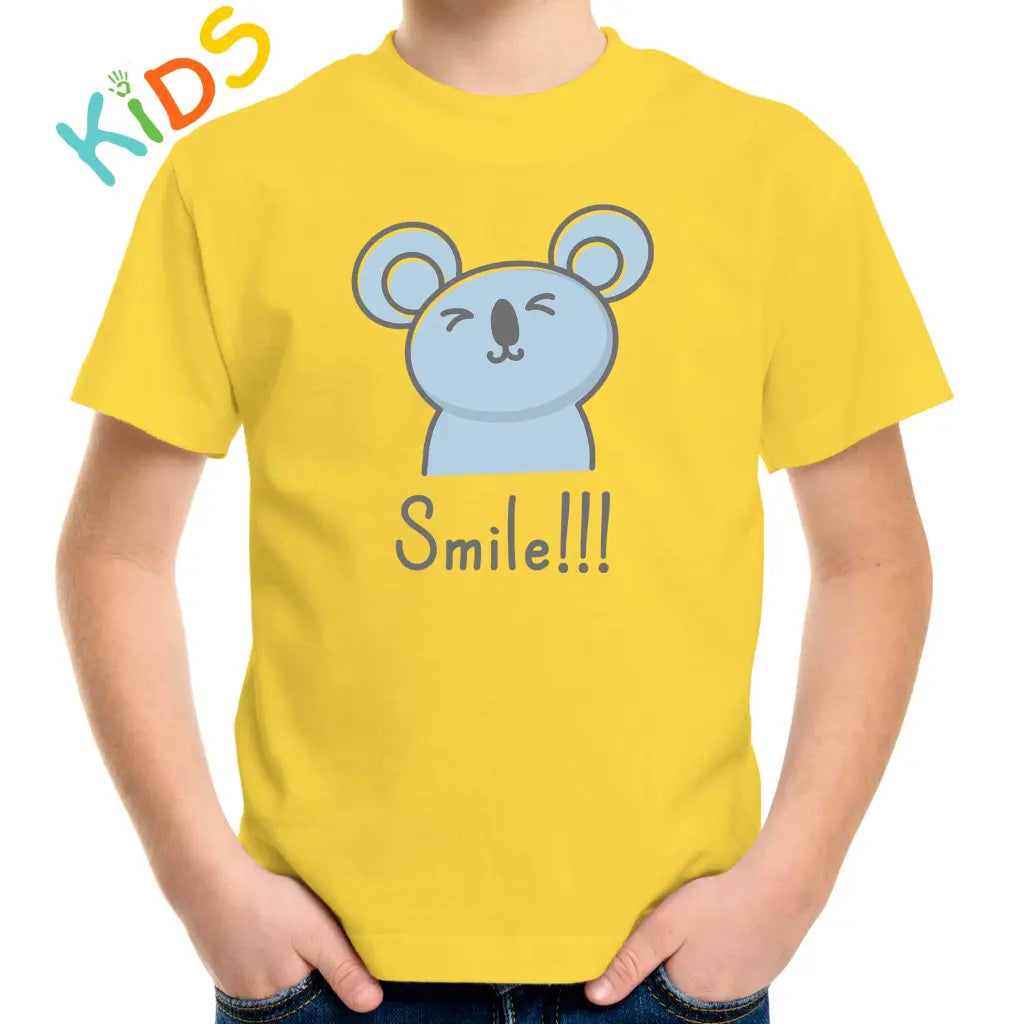 Smile Koala Kids T-shirt - Tshirtpark.com