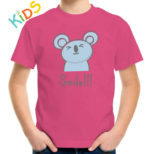 Smile Koala Kids T-shirt - Tshirtpark.com