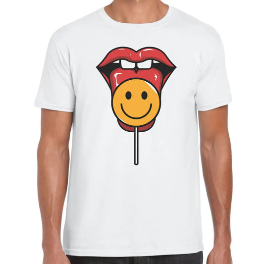 Smiley Lips T-Shirt - Tshirtpark.com