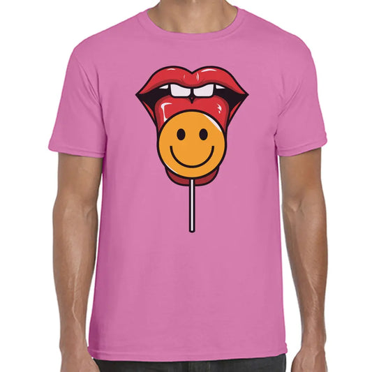 Smiley Lips T-Shirt - Tshirtpark.com