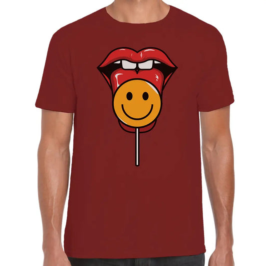 Smiley Lips T-Shirt - Tshirtpark.com