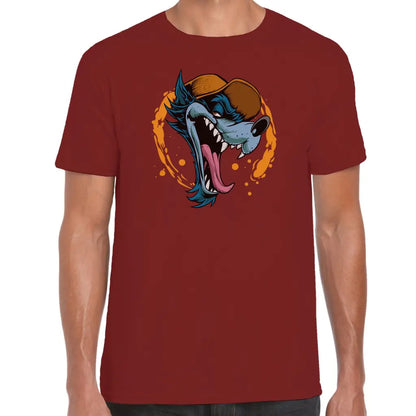 Smiling Wolf T-Shirt - Tshirtpark.com