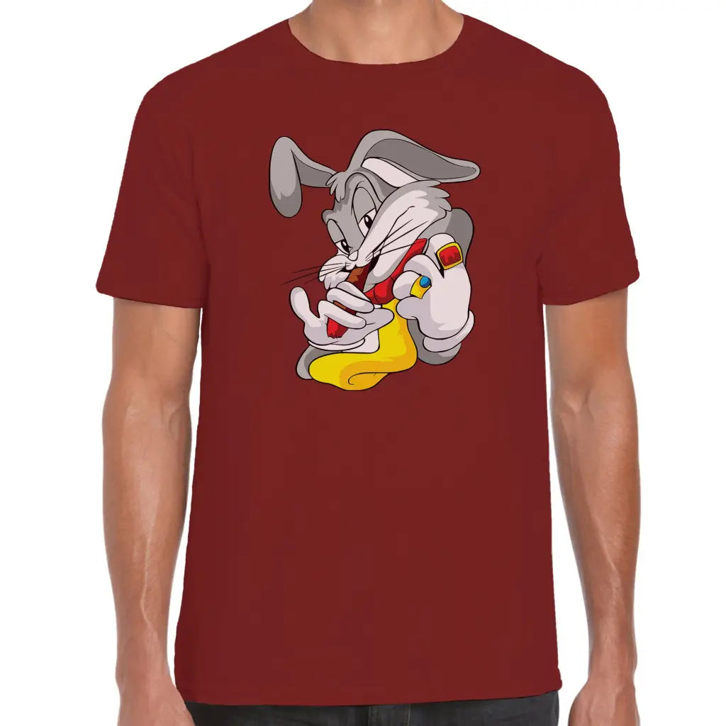 Smoking Bunny T-Shirt - Tshirtpark.com