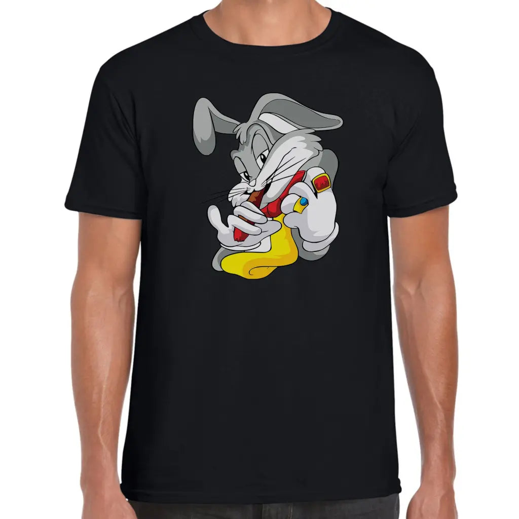 Smoking Bunny T-Shirt - Tshirtpark.com