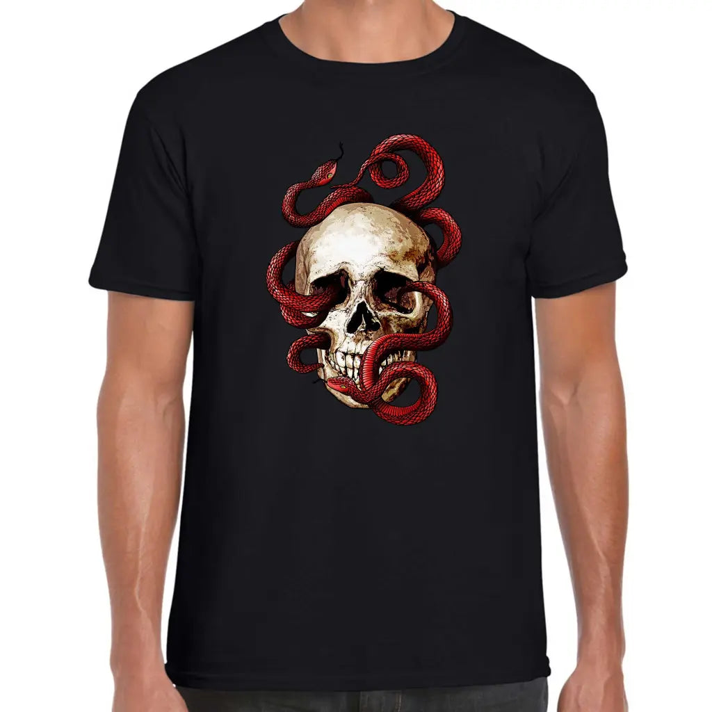 Snake Skull T-Shirt - Tshirtpark.com