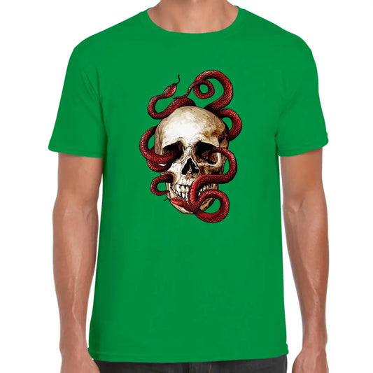 Snake Skull T-Shirt - Tshirtpark.com