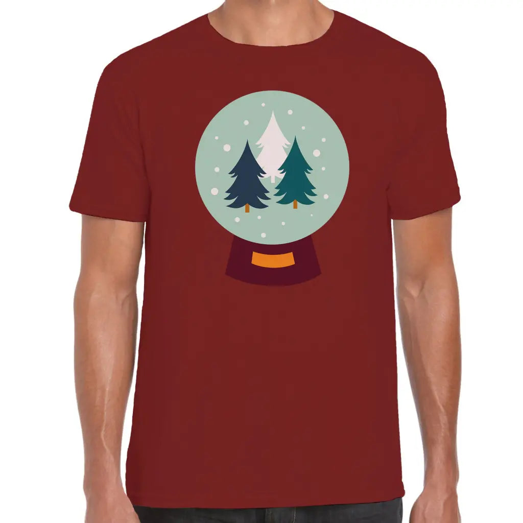 SnowGlobe Trees T-Shirt - Tshirtpark.com