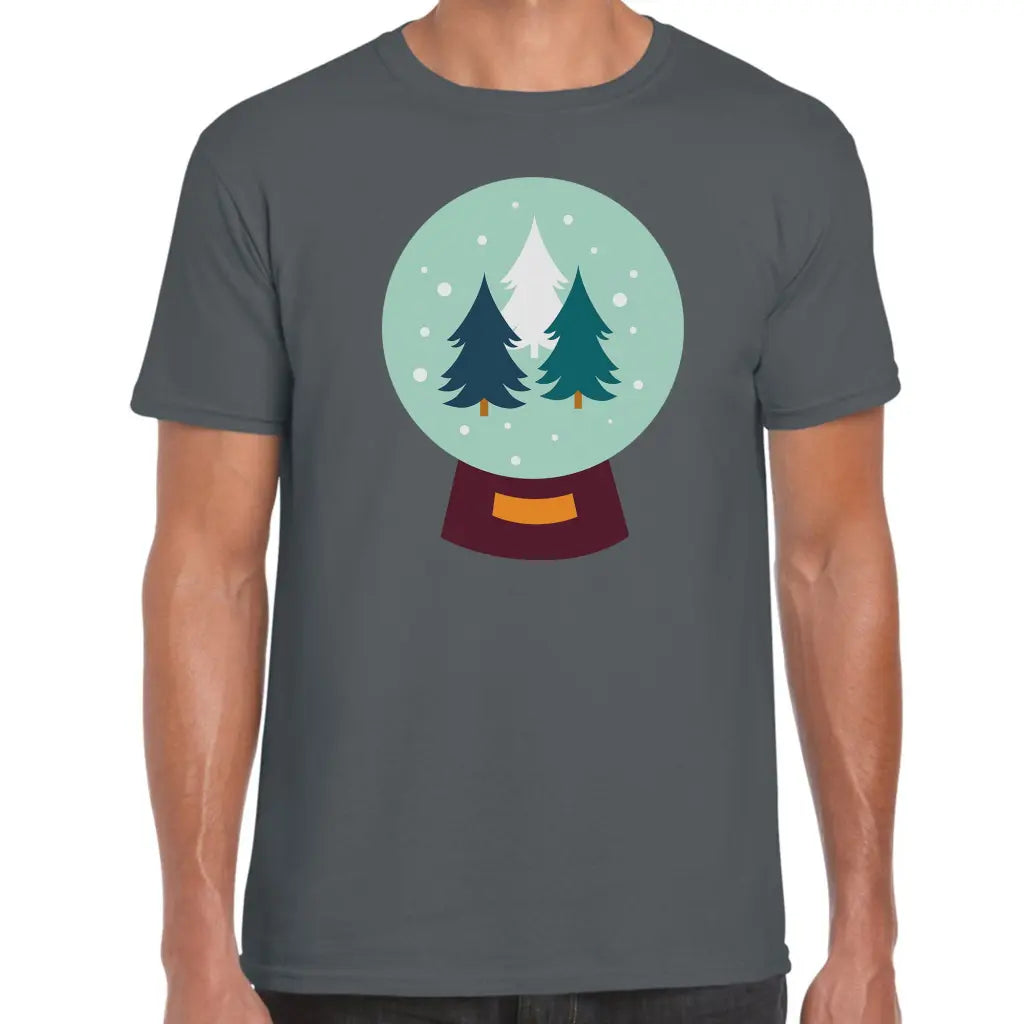 SnowGlobe Trees T-Shirt - Tshirtpark.com