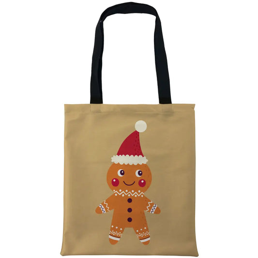 Snowy Santa Gingerbread Man Bags - Tshirtpark.com