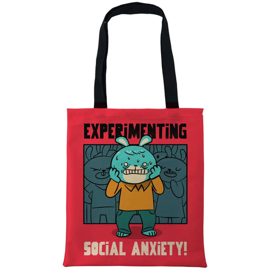 Social Anxiety Tote Bags - Tshirtpark.com