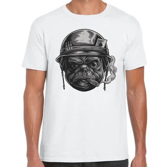 Soldier Pug T-Shirt - Tshirtpark.com