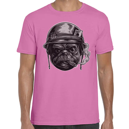 Soldier Pug T-Shirt - Tshirtpark.com