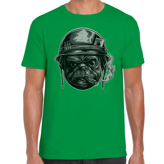 Soldier Pug T-Shirt - Tshirtpark.com