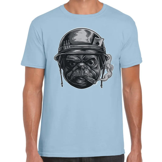 Soldier Pug T-Shirt - Tshirtpark.com