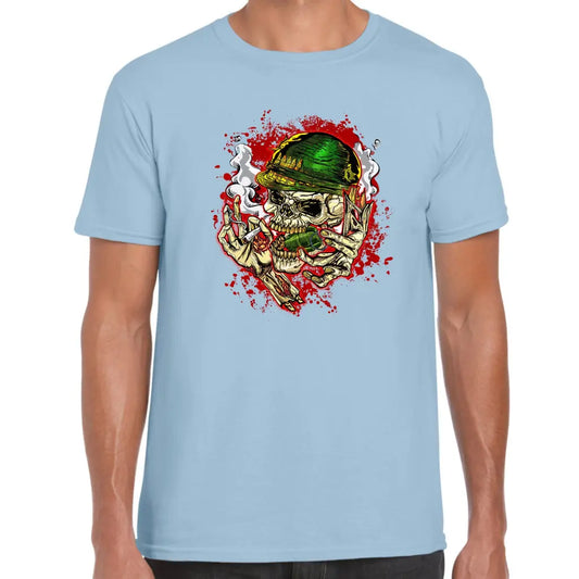 Soldier Skull T-Shirt - Tshirtpark.com