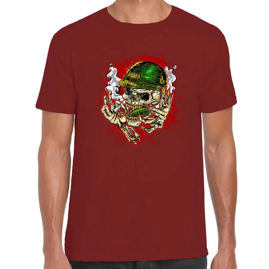 Soldier Skull T-Shirt - Tshirtpark.com