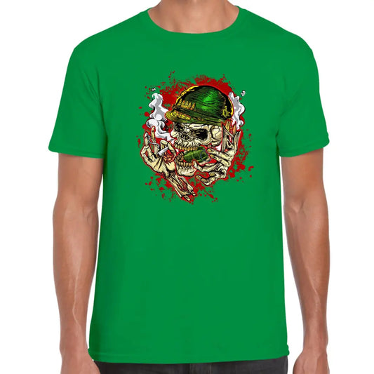 Soldier Skull T-Shirt - Tshirtpark.com