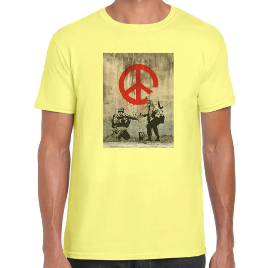 Soldiers Banksy T-Shirt - Tshirtpark.com