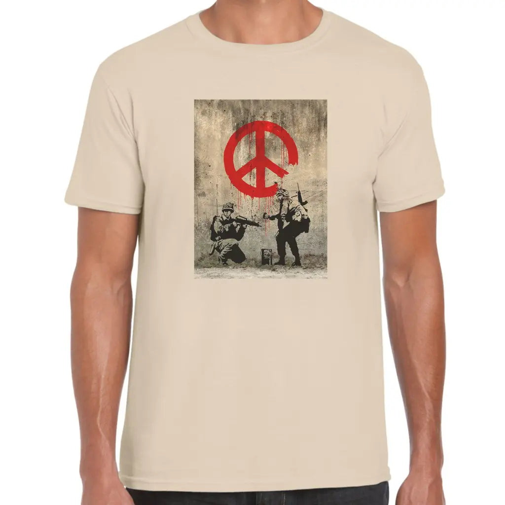 Soldiers Banksy T-Shirt - Tshirtpark.com