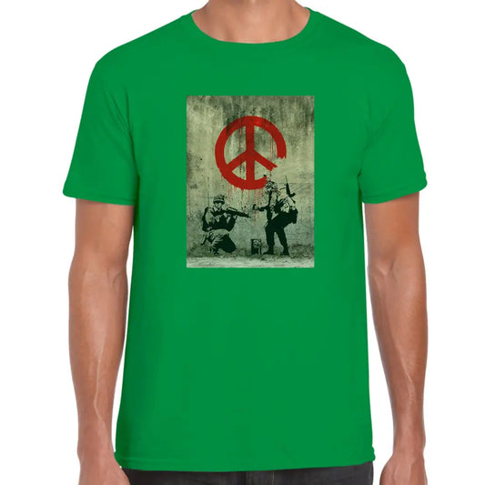 Soldiers Banksy T-Shirt - Tshirtpark.com