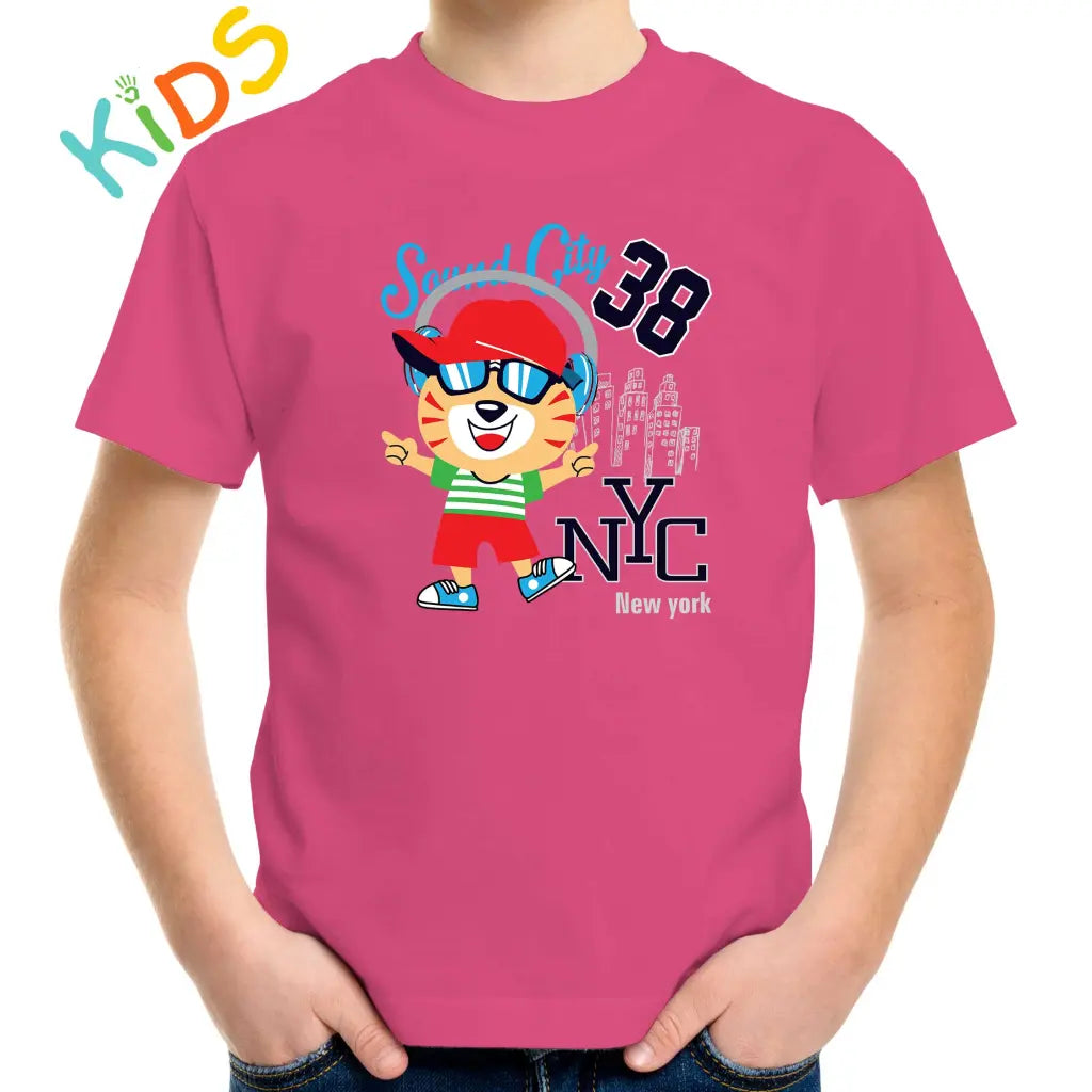 Sound The City Kids T-shirt - Tshirtpark.com