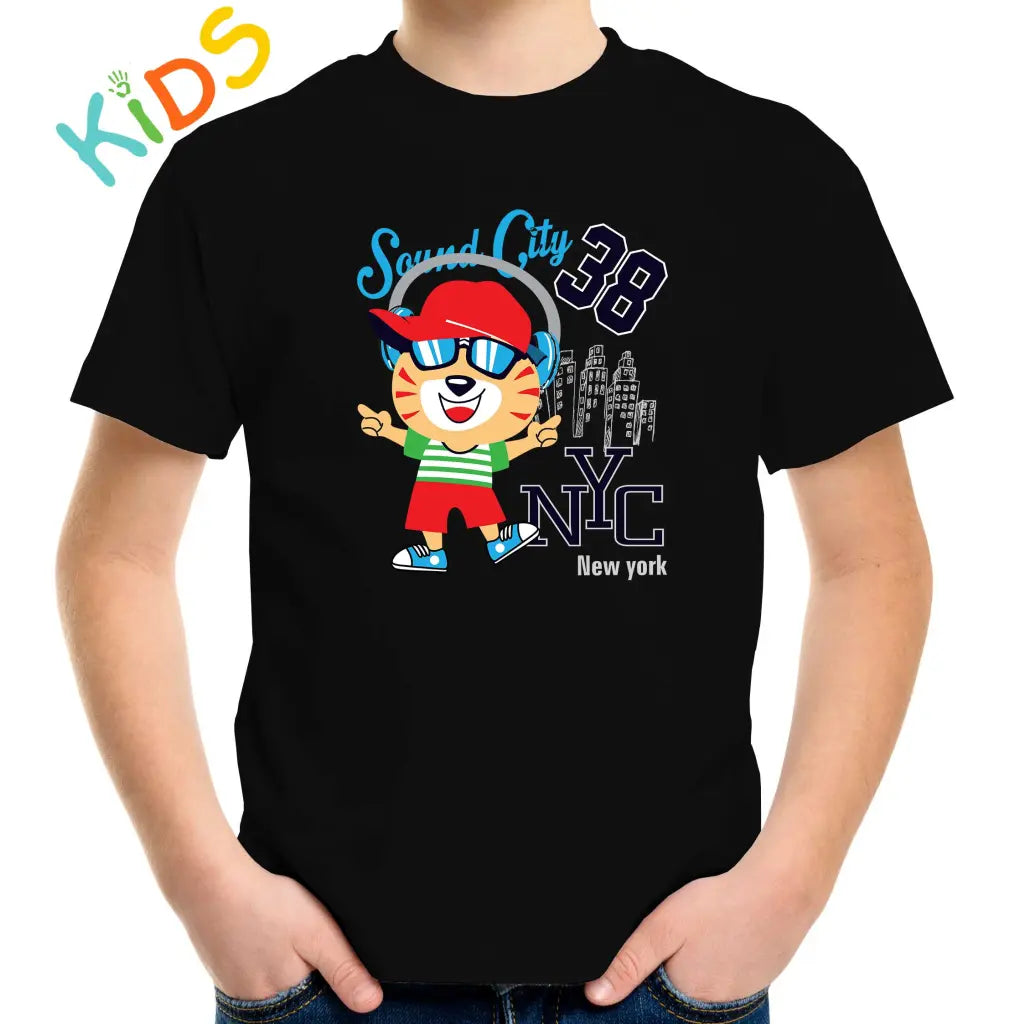 Sound The City Kids T-shirt - Tshirtpark.com